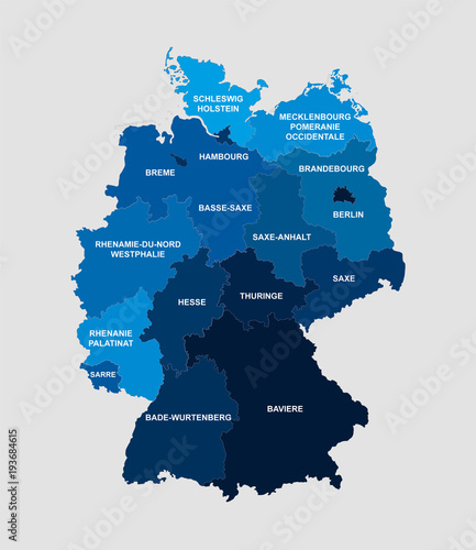 Carte Allemagne Buy This Stock Vector And Explore Similar Vectors At Adobe Stock Adobe Stock