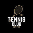 © sivvector - Tennis club. Vector illustration.