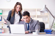 © Elnur - Unhappy boss having a chat with his secretary
