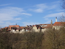 Blick Auf Rothenburg Ob.d. Tauber