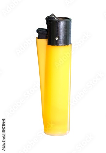 Cuadros en Lienzo Lighter over isolated white background