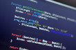 © andreyakaan147 - PHP back-end code. Computer programming source code. Abstract screen of web developer. Digital technology modern background. Code is created by myself.