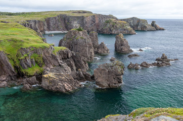 Sea Stacks Along Spillar's Cove Newfoundland