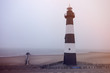 Lighthouse of Breskens in Netherlands