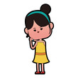 © Jemastock - Beautiful girl cartoon vector illustration graphic design
