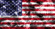 United States of America smoke flag, American flag, USA flag