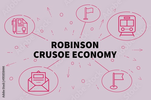 Resultado de imagen de robinson crusoe model economics"