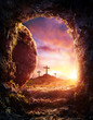 Empty Tomb - Crucifixion And Resurrection Of Jesus Christ