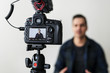 © Rawpixel.com - White blogger recording video