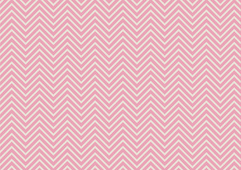 Wall Mural - Pink zigzag stripes pattern