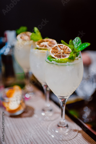 Cocktail Aperitif Preparation With Dried Fruit Buy This - 