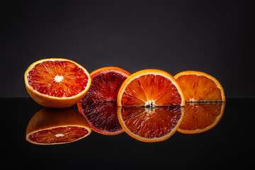 Fresh blood orange