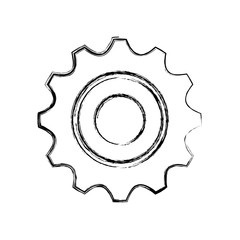 Wall Mural - gear wheel design