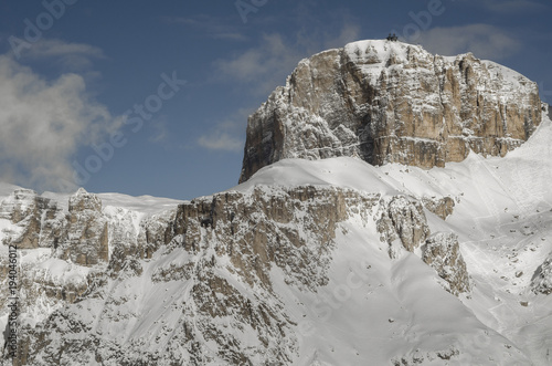 Plakat Góry Alpy we Włoszech