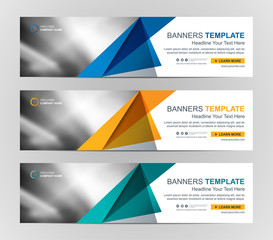 Wall Mural - abstract web banner design background or header templates