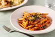 © lindahughes - Penne Puttanesca Dish