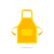 Apron vector isolated