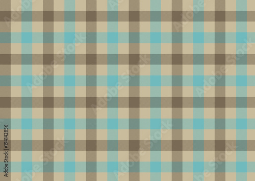 ガンクラブチェック 水色と茶色 Stock Vector Adobe Stock