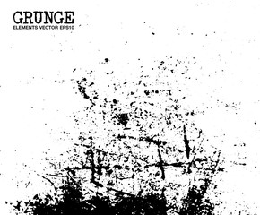 Wall Mural - grunge scratch elements background and texture . vector
