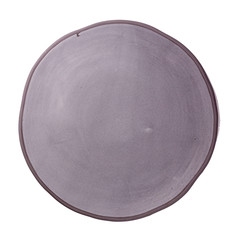 Wall Mural - Empty blank dish Top view isolated on a white background