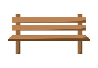 Wall Mural - Park bench icon image