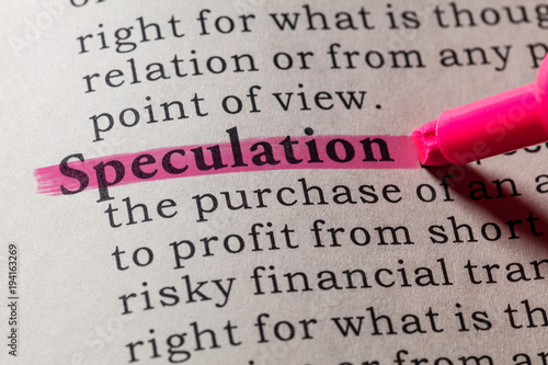 Cuadros en Lienzo definition of speculation