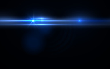 Wall Mural - abstract digital lens flare light.beautiful sunlight effect.natural lens flare in space