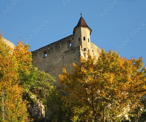 Plakat Zamek w Trenczynie. Słowacja