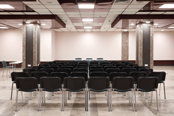 Aufkleber - Empty presentation room ready for meeting