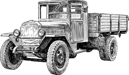 Heavy truck of the Second World War