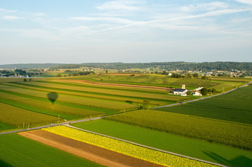 Wall Mural - Aerial of Farmland