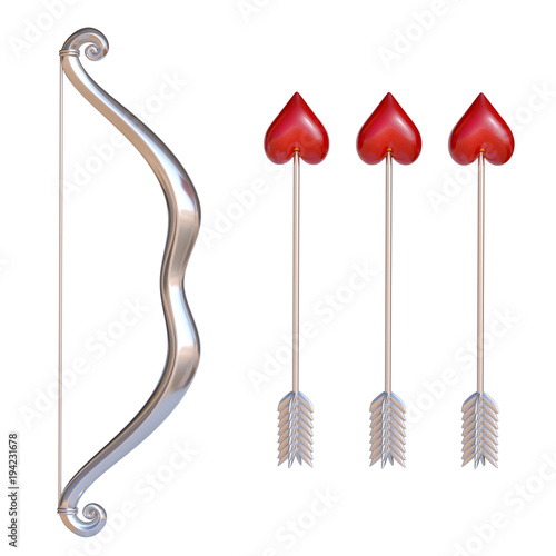 Valentine S Day Bow And Arrows Cupid Bow And Arrows With Valentine S Day Bow And Arrows Cupid Bow And Arrows With