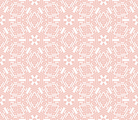 Poster - Seamless Colorful Retro Pattern Background