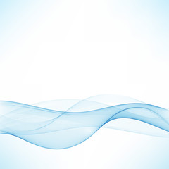 abstract vector background, blue waved lines for brochure, website, flyer design. illustration eps10