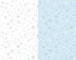 Pattern swatch, Very light color striped polka dots.（blue）