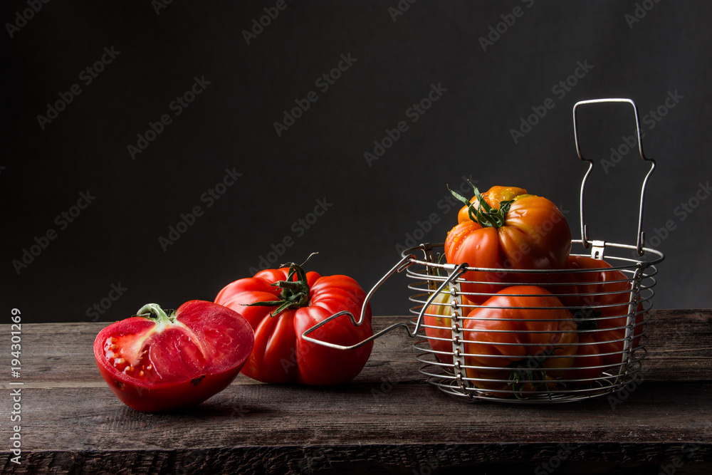 Obraz na płótnie pomidory w salonie