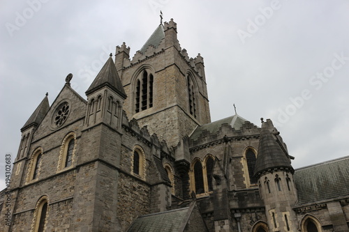 Zdjęcie XXL Historyczny Chrystus kościół w Dublin Irlandia