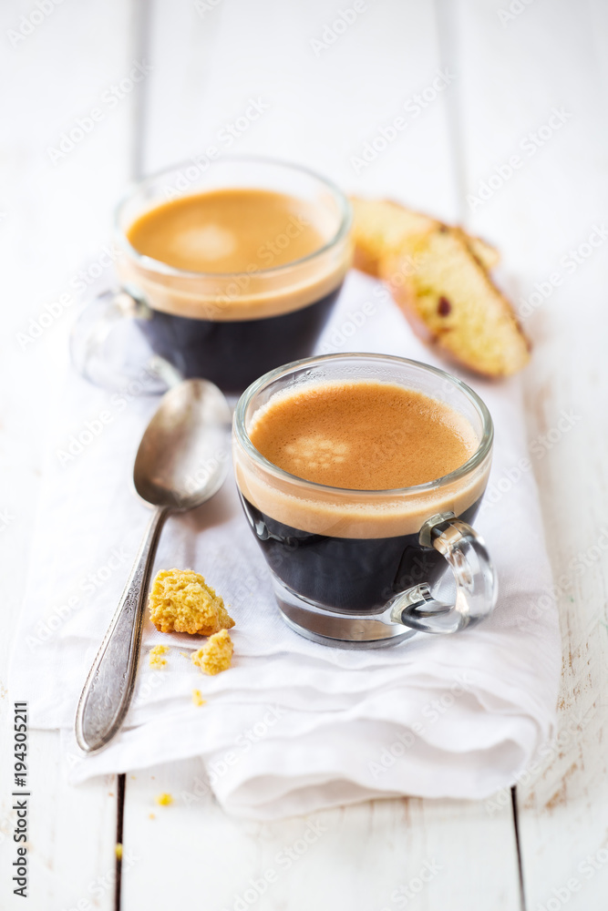 3 inch glass cup Forma Professional 3 oz Round Glass Espresso Cup - Double Wall, with Handle  - 2 1/2