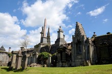 The Necropolis, A Victorian Graveyard In Glasgow, Scotland