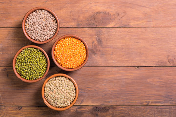 Wall Mural - Mix of colorful lentil