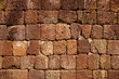 Laterite stone wall