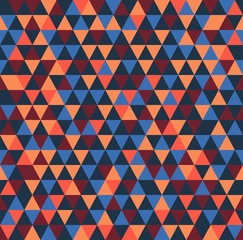 Leinwandbilder - Ab_V33_triangle_violet