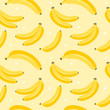 banana seamless pattern.vector illustration