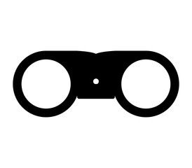 Sticker - spyglass icon