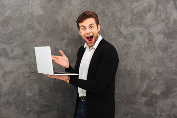 Sticker - Portrait of a happy young man