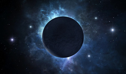 Wall Mural - dark planet