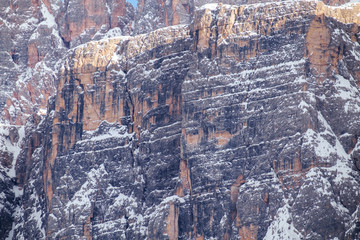 Wall Mural - Mountain range in Lastoni di Formin