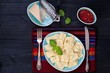 © Inna - Ravioli met tomatensaus en parmezaanse kaas