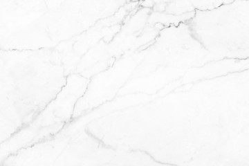 Wall Mural - White marble pattern texture for background. for work or design.