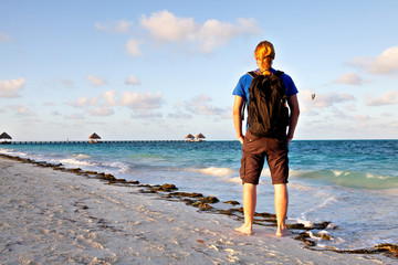 Wall Mural - Backpacker, Jardines del Rey / Cuba